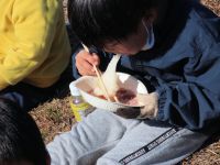 焼いたお餅は、小豆粥の中に入れて食べますが、この餅のことを「粥柱」と言います。 柱みたいに良く伸びるからでしょうか？